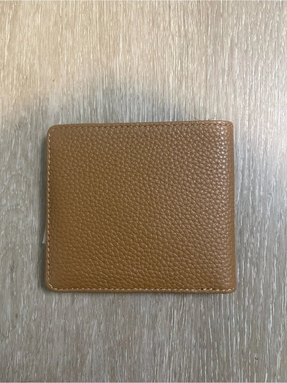 KNKG Men's Leather Wallet in Tan